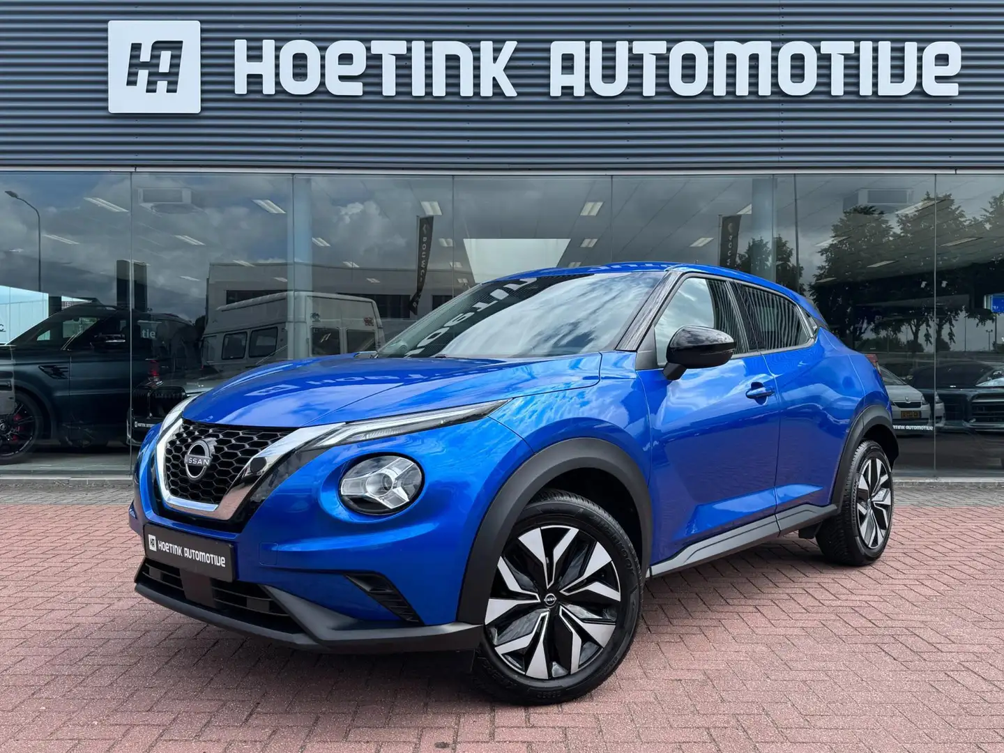 Nissan Juke 1.0 DIG-T Acenta automaat | Climate | Cruise | Sto Blue - 1