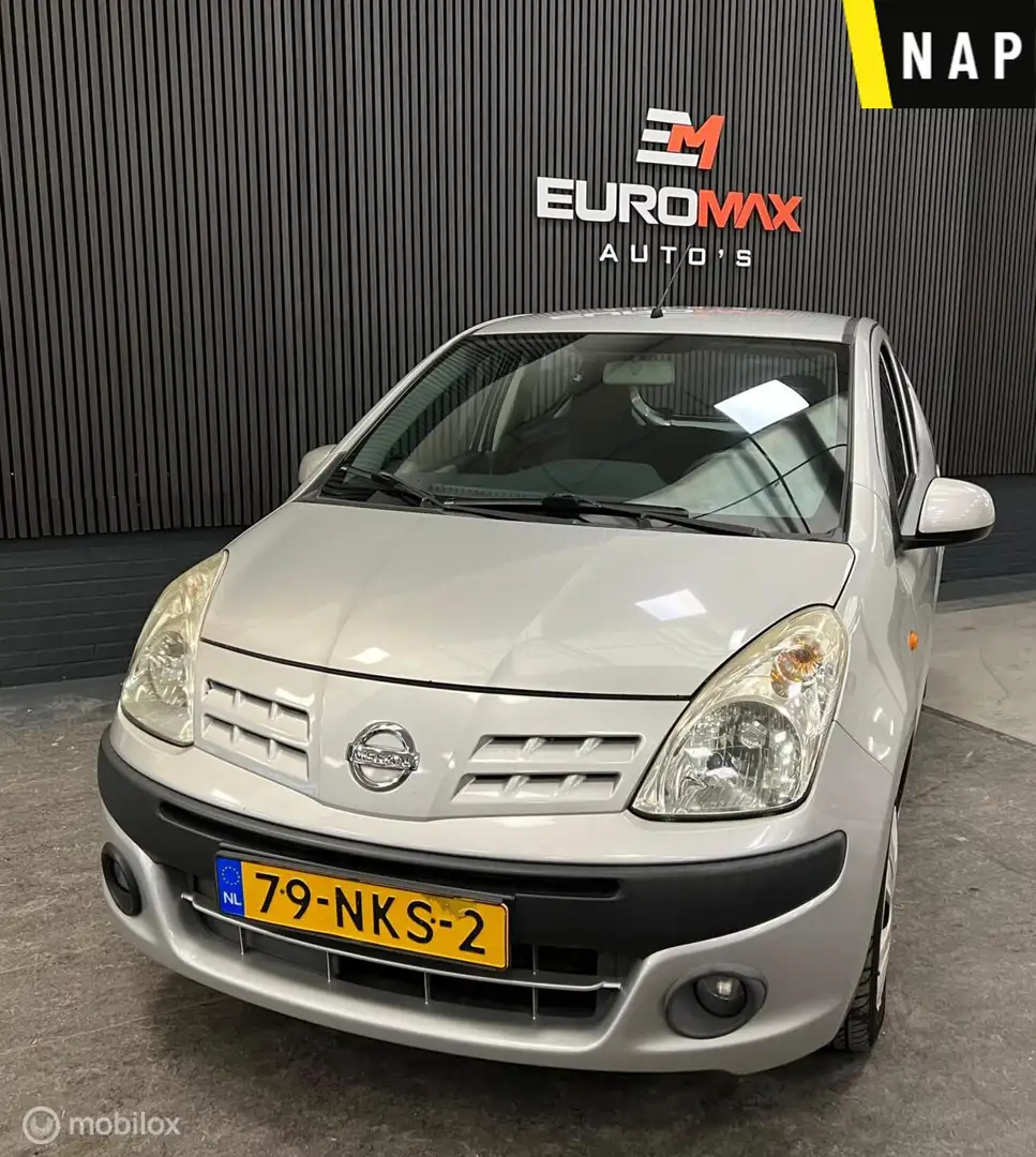 Nissan Pixo 1.0 Look NAP - Airco Сірий - 1