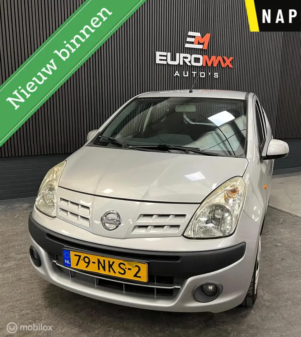 Nissan Pixo 1.0 Look NAP - Airco Gris - 1