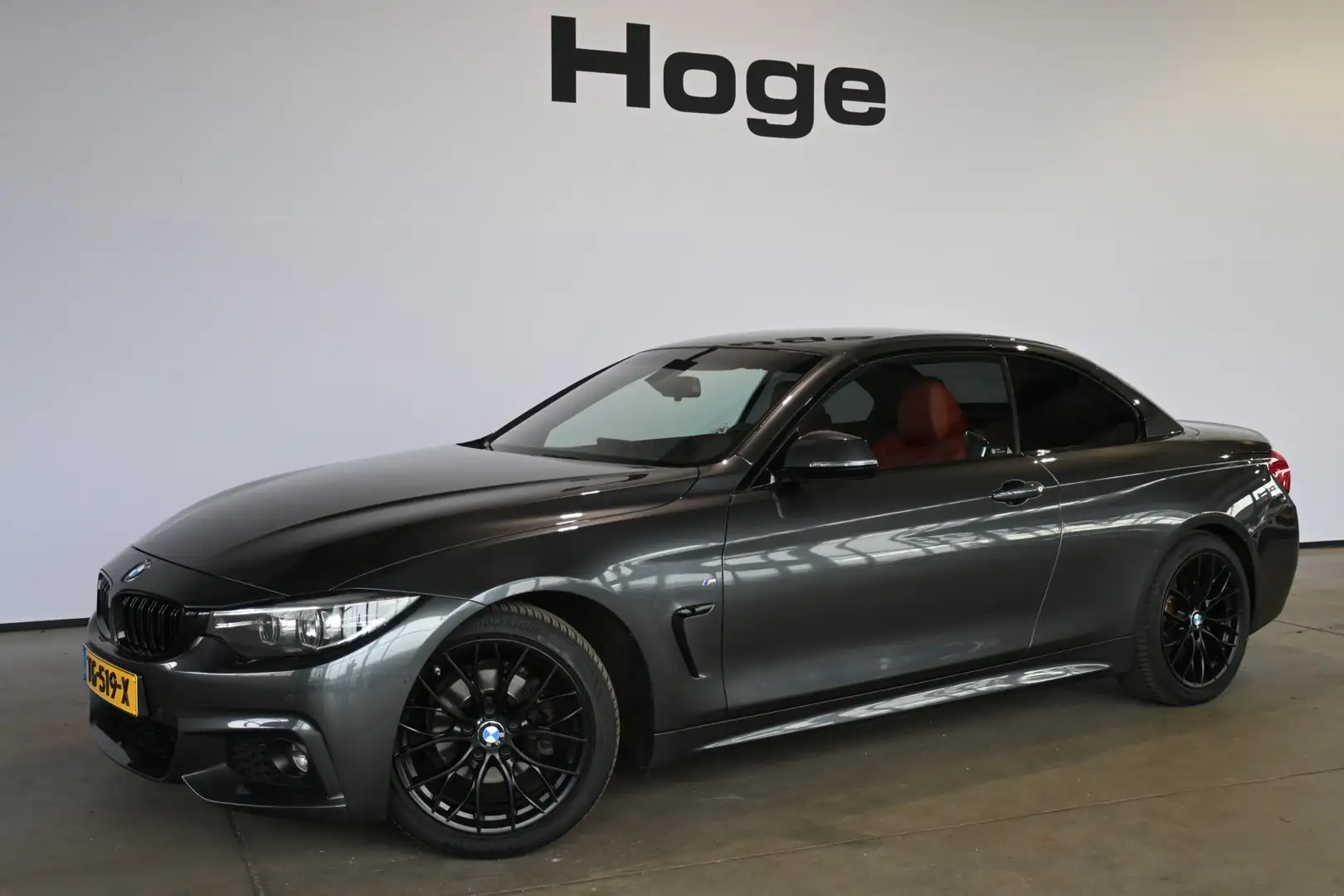 BMW 420 4-serie Cabrio 420i High Executive M-Pakket Automa Gris - 2