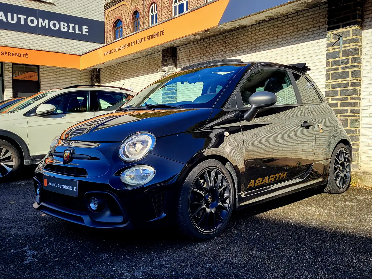 Abarth 595C 1.4 T-Jet SCORPIONEORO 1/2000! BEATS - GARANTIE12M Noir - 2
