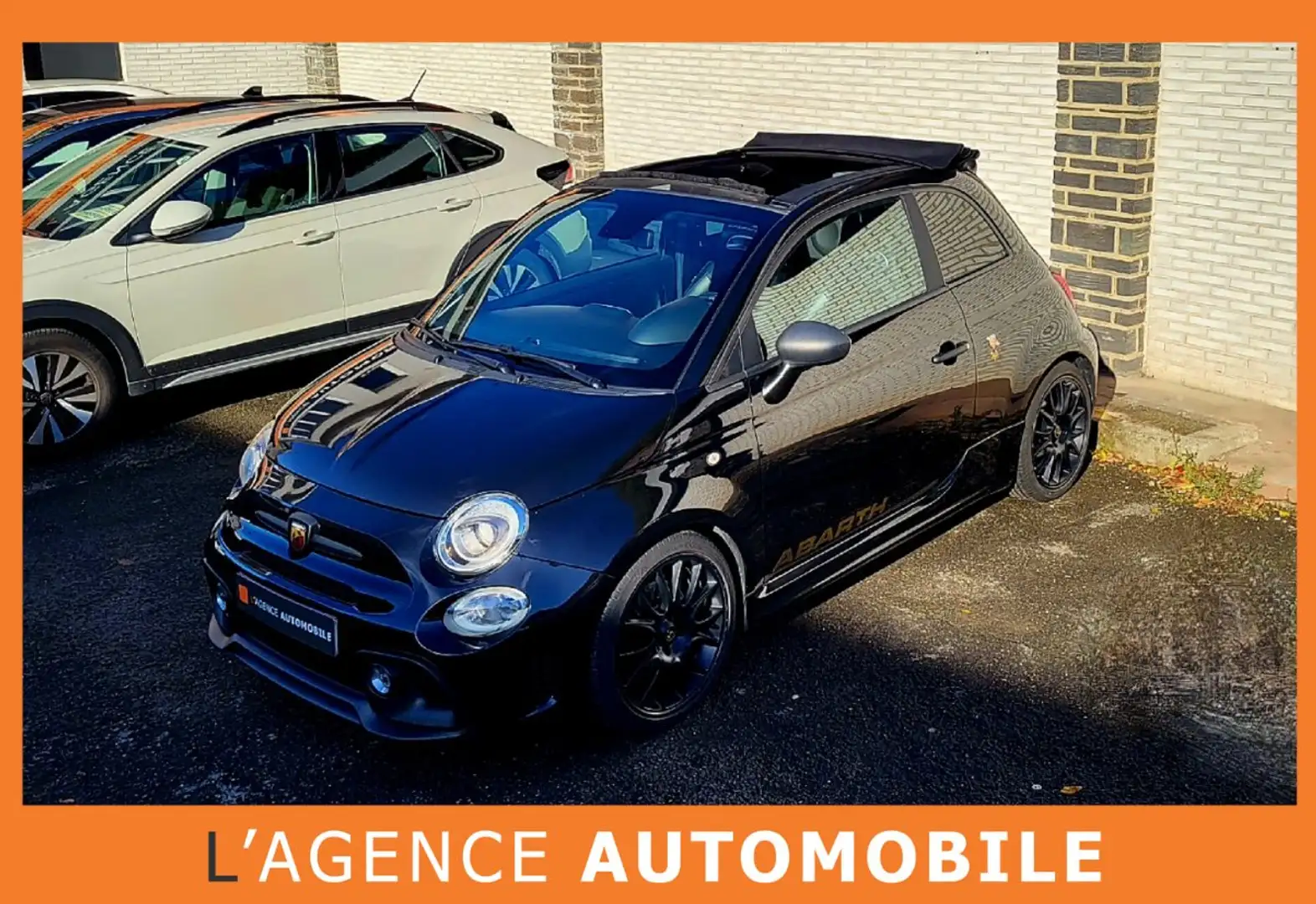 Abarth 595C 1.4 T-Jet SCORPIONEORO 1/2000! BEATS - GARANTIE12M Noir - 1