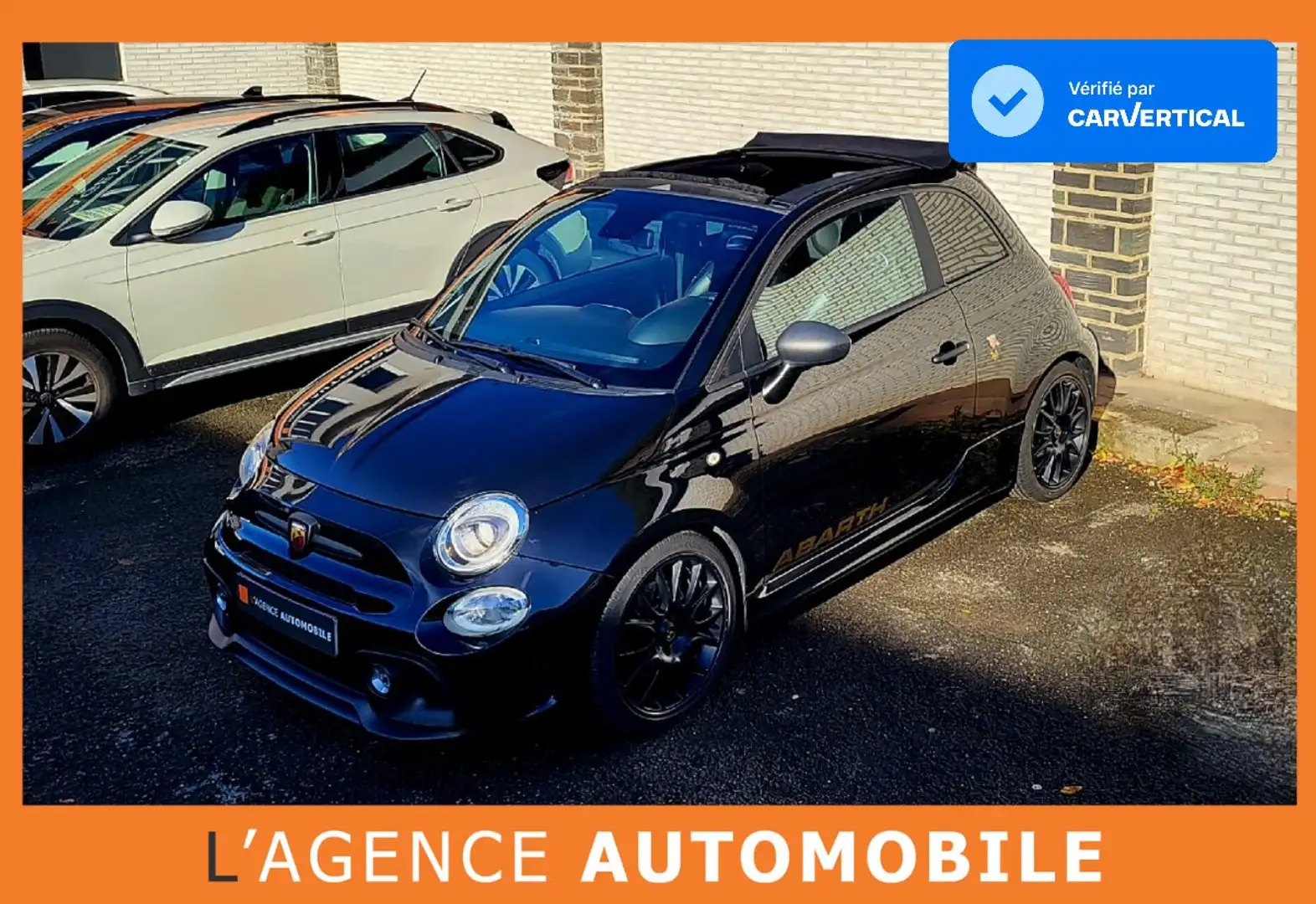 Abarth 595C 1.4 T-Jet SCORPIONEORO 1/2000! BEATS - GARANTIE12M Nero - 1