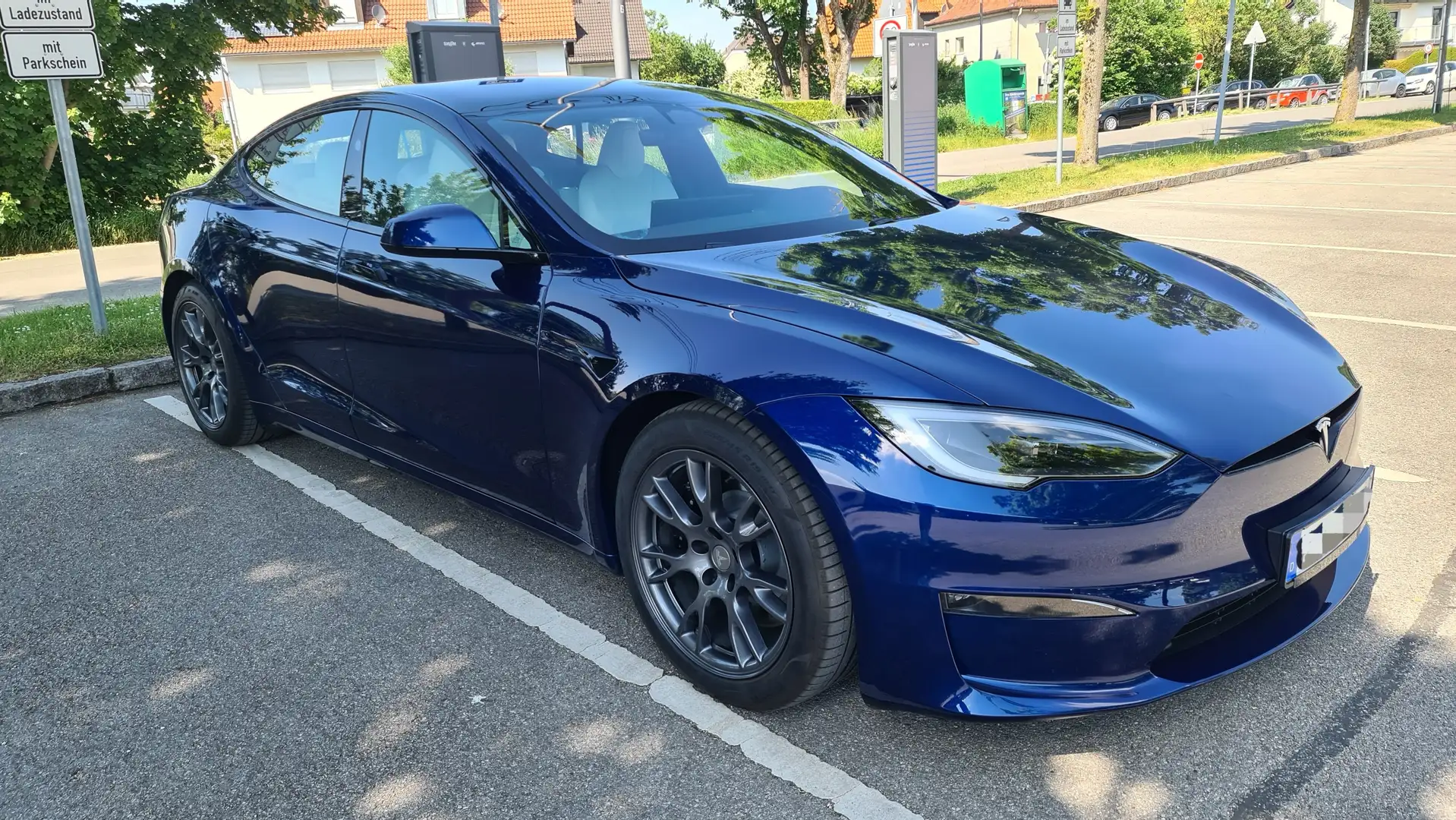 Tesla Model S Model S wie neu, EAP, HW4 Modrá - 1