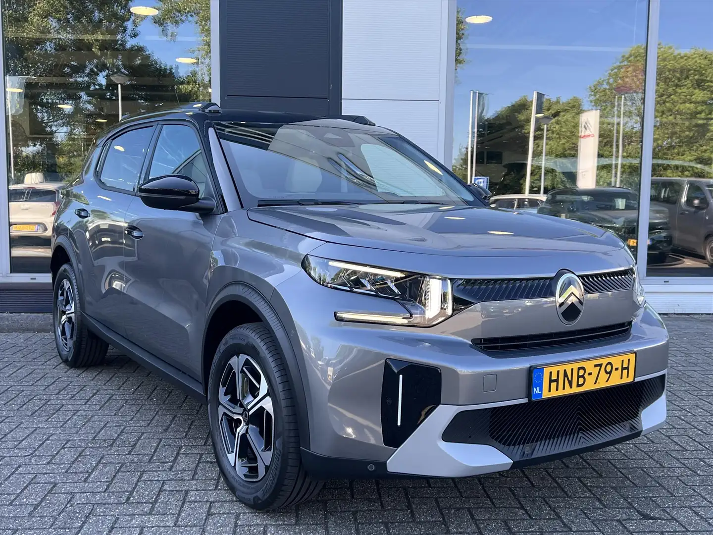 Citroen C3 Aircross New Hybrid 145pk e-DCS Max | Navigatie | Camera | Grijs - 2