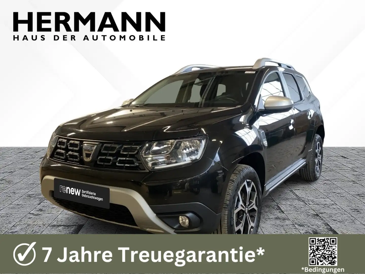 Dacia Duster II 1.3 TCe 130 GPF Prestige *AHK*NAVI*SHZ Nero - 1