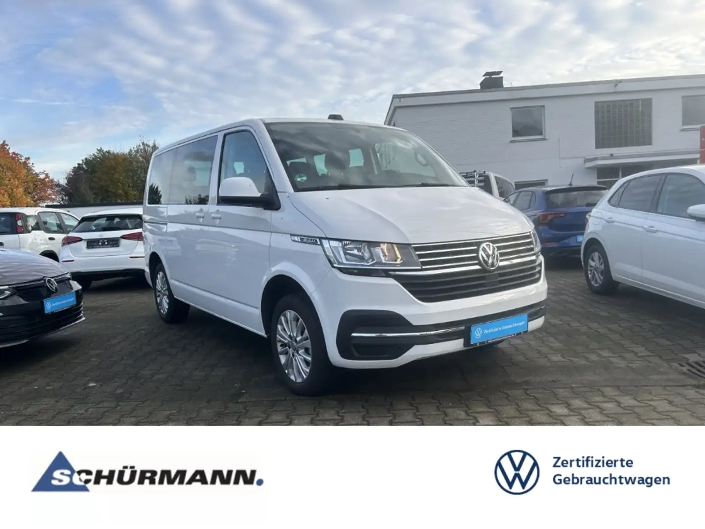 Volkswagen T6.1 Kombi KR 2.0 TDI NAVI PDC 7-SITZER KLIMA SHZ Weiß - 1