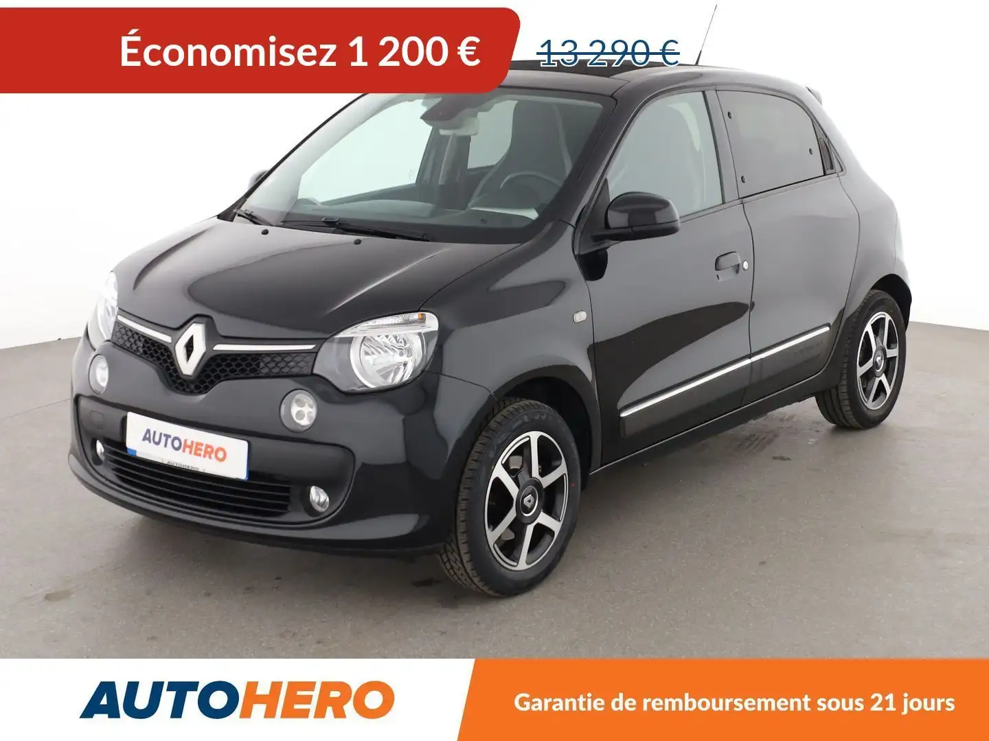 Renault Twingo 0.9 TCe Intens EDC Noir - 1