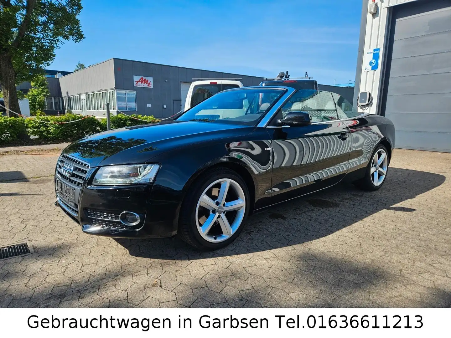 Audi A5 1.8 TFSI Cabriolet S-Line Xenon 18Zoll Teille Black - 1