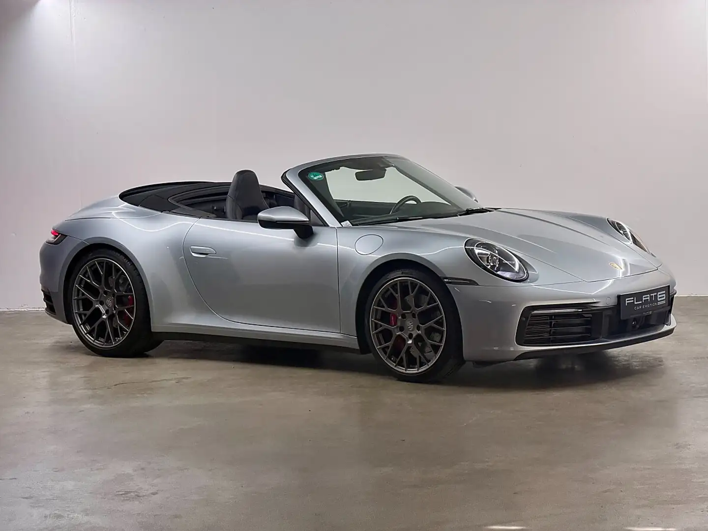 Porsche 992 911 992.1 Carrera 4S Cabriolet "PDLS+,Sitzlüftung" Silber - 2