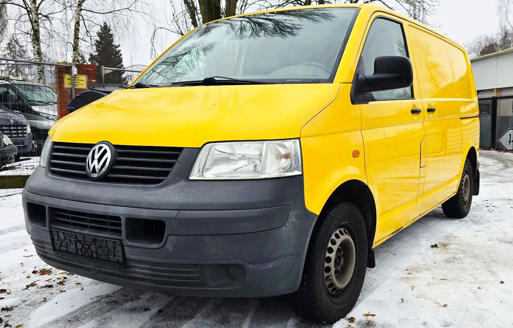 Volkswagen T5 Transporter T5*LKW ZULASSUNG*Kasten-Kombi*PDC*TÜV 04/2027* Gelb - 1