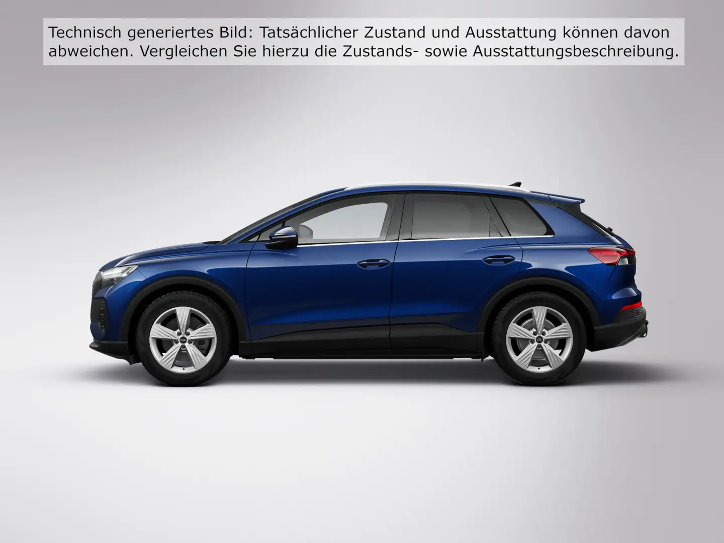 Audi Q4 e-tron 45*AHK*LEDER*MATRIX*NAVI-PLUS*19ZOLL Blau - 2
