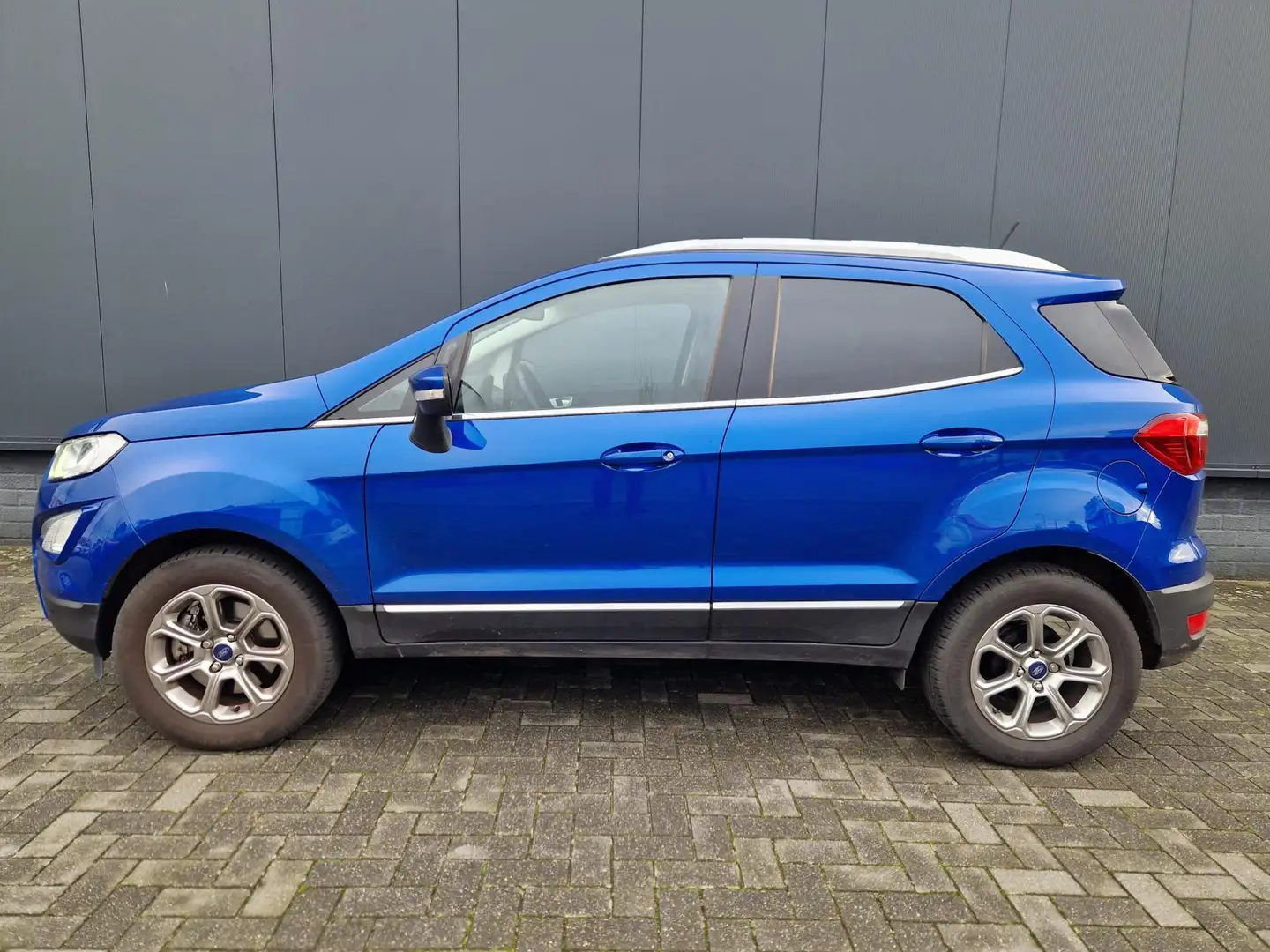 Ford EcoSport 1.0 Titanium/1e Eigenaar! 30dkm!Org.NL/Winterpakke Blau - 2