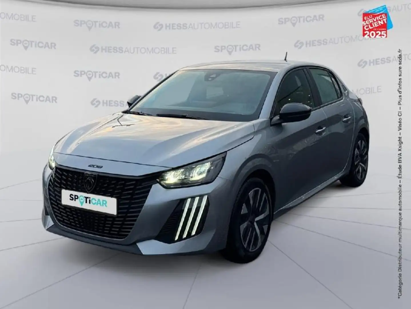 Peugeot 208 1.2 PureTech 75ch S/S Active Radar AR Carplay Gris - 1