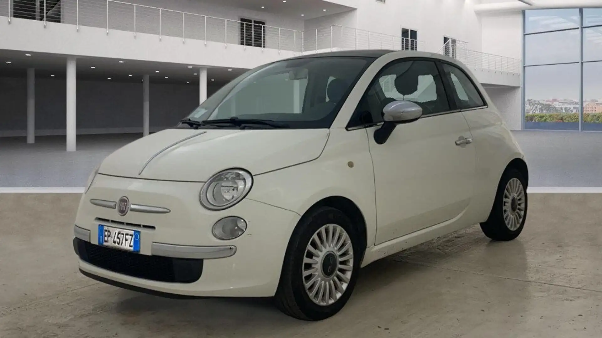 Fiat 500 1.2 Lounge + GPL IDONEA PER NEOPATENTATI Weiß - 1