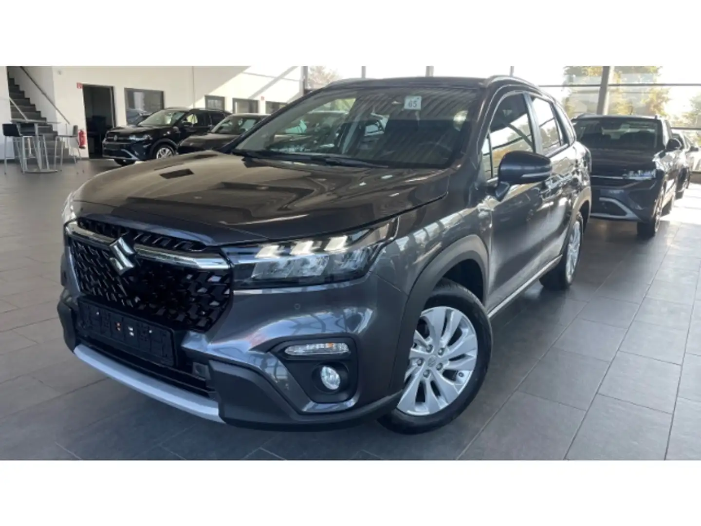 Suzuki SX4 S-Cross 1.4 Comfort Navi LED ACC Kamera SitzHZG Apple CarP Grijs - 1