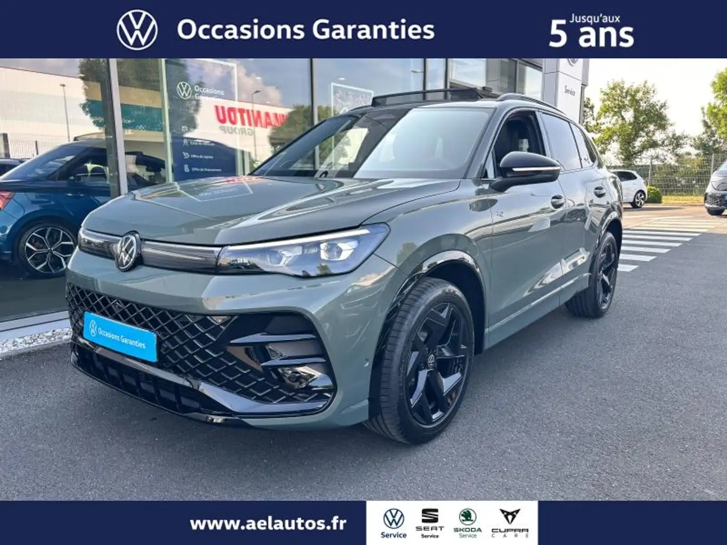 Volkswagen Tiguan 2.0 TDI 150ch R-Line Exclusive DSG7 Vert - 1