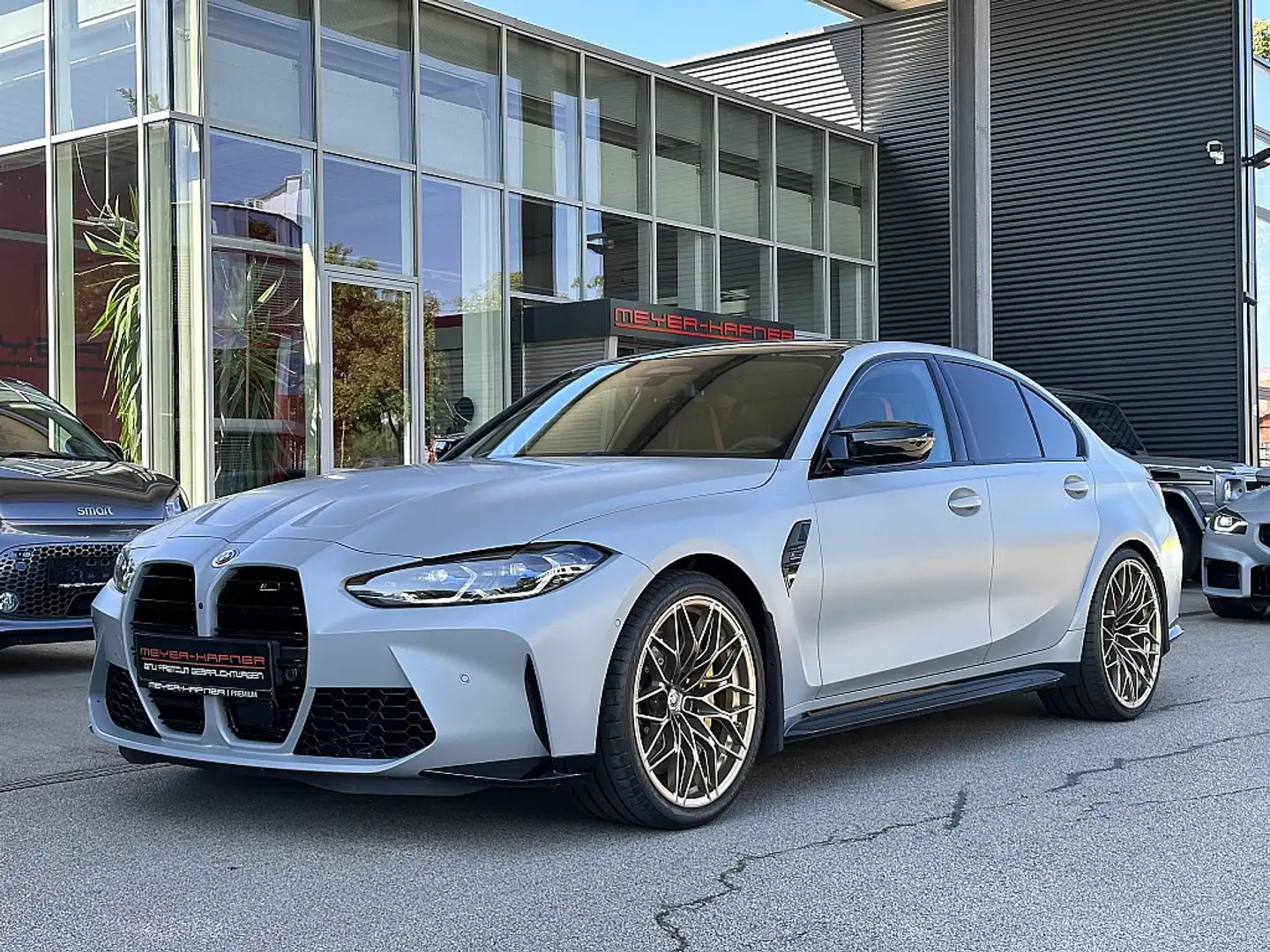 BMW M3 Competition M xDrive Aut. / M Race Track / Akra... Grau - 2