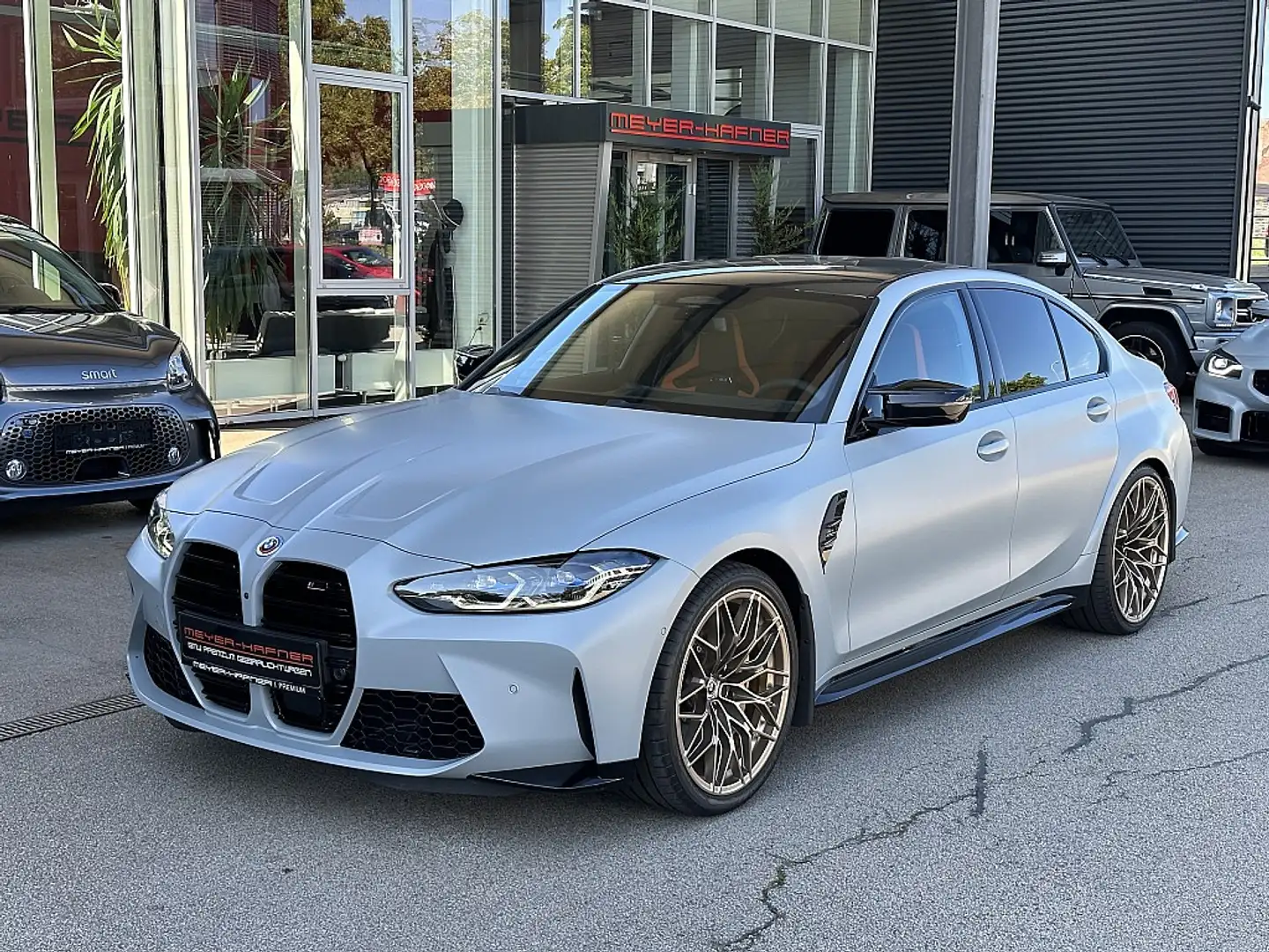 BMW M3 Competition M xDrive Aut. / M Race Track / Akra... Grau - 1