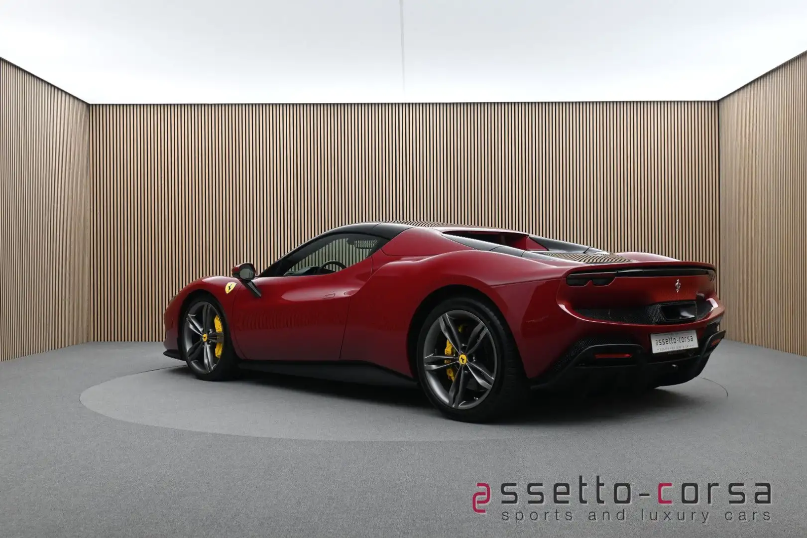 Ferrari 296 GTS*Lift*AFS*Racing Seats*Carbon Red - 2