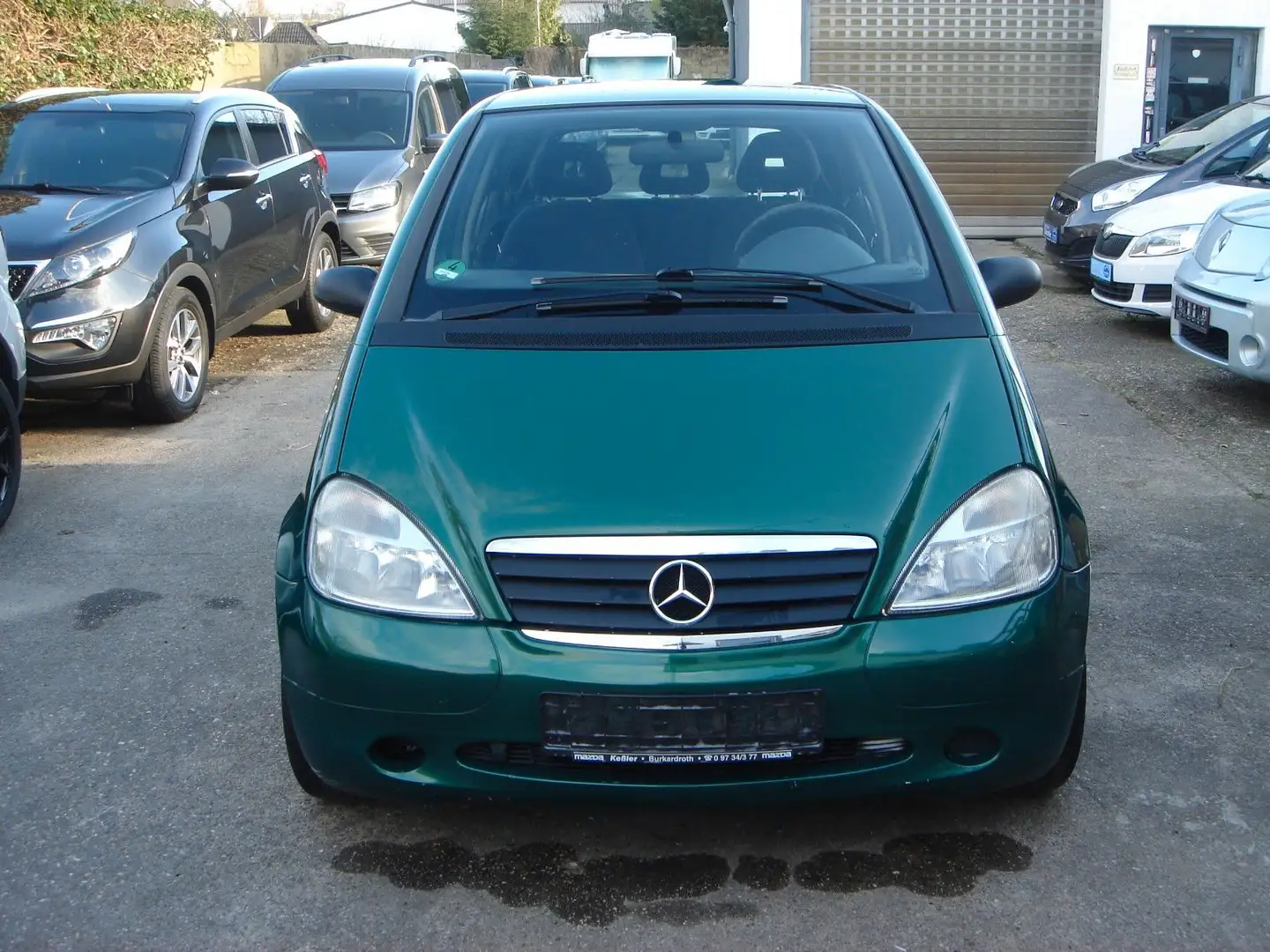 Mercedes-Benz A 140 CLASSIC +KLIMA+145 TKM + SAUBER+REIFEN TOP Зелений - 2
