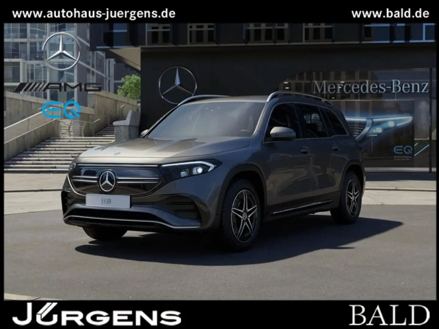 Mercedes-Benz EQB 300 4M AMG-Sport/LED/Kamera/Totw/Ambi/EasyP Grau - 1