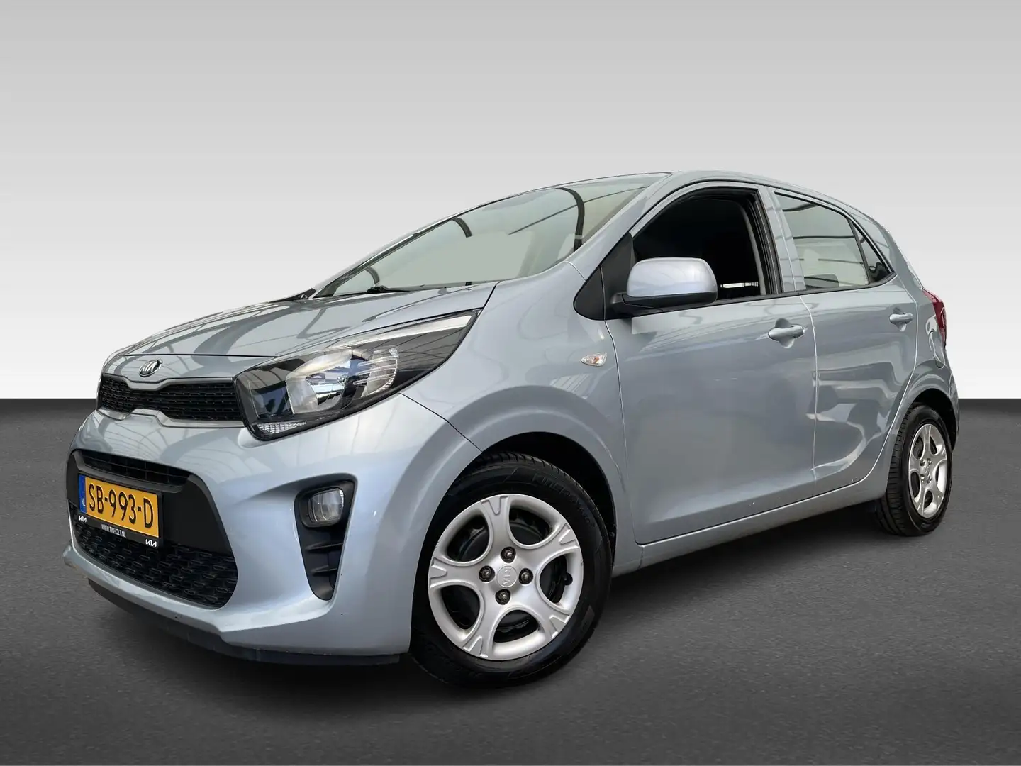 Kia Picanto 1.0 CVVT 67pk 5-zits EconomyPlusLine / Airco Bleu - 1
