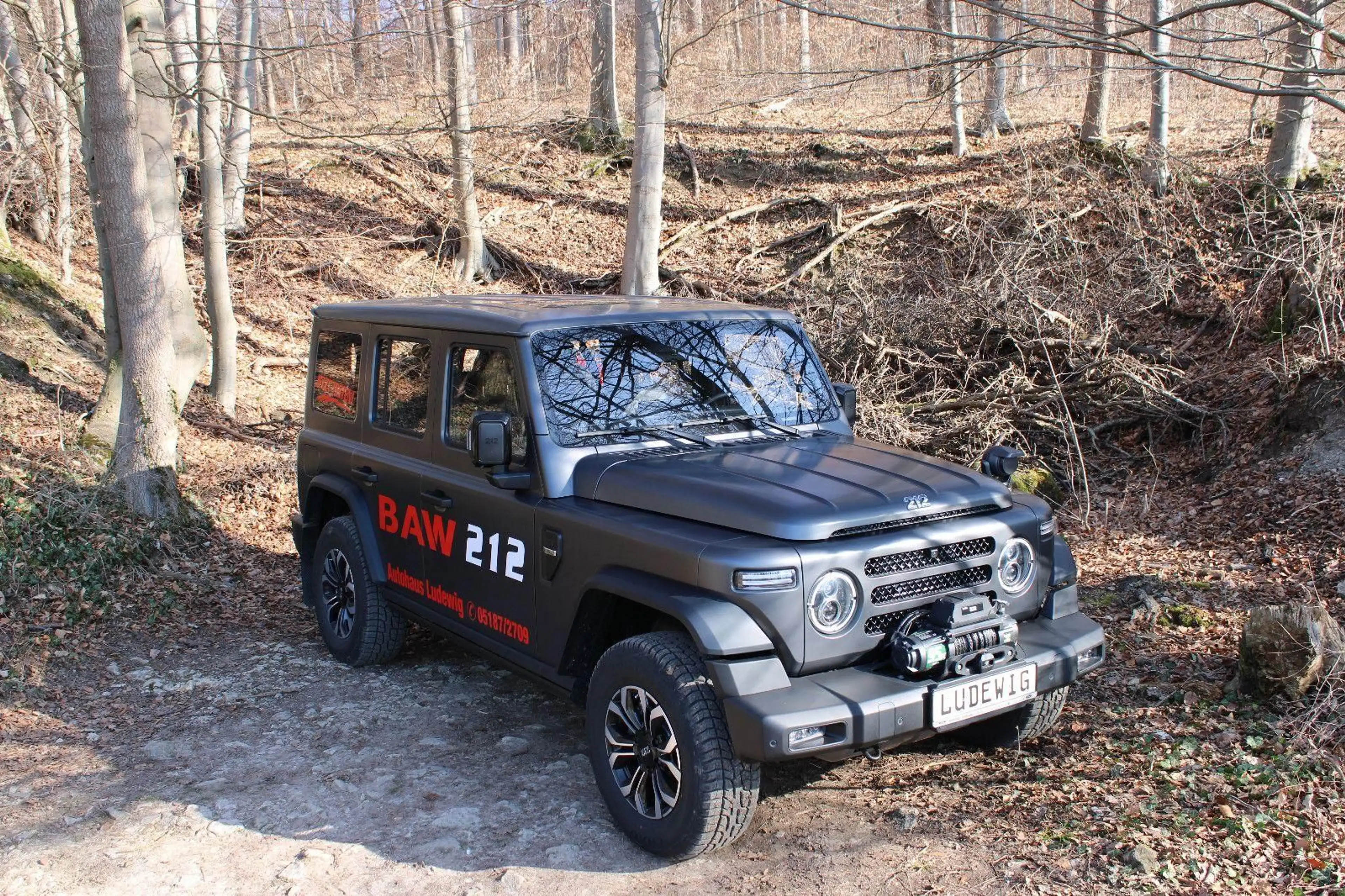 BAW 212 LED Seilwinde Suchscheinwerfer 4x4 — photo 4