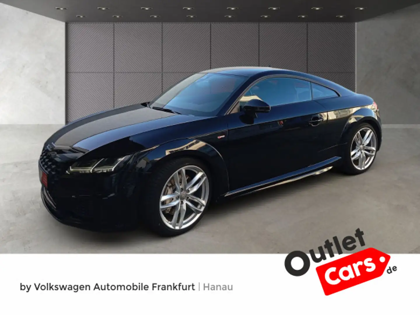 Audi TT 45 2.0 TFSI Coupe S-Line Selection  Navi Lede Schwarz - 1