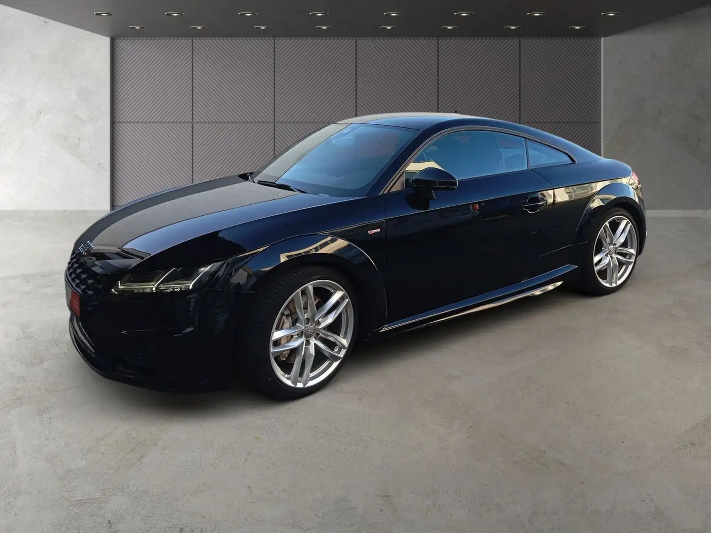 Audi TT 45 2.0 TFSI Coupe S-Line Selection  Navi Lede Schwarz - 2