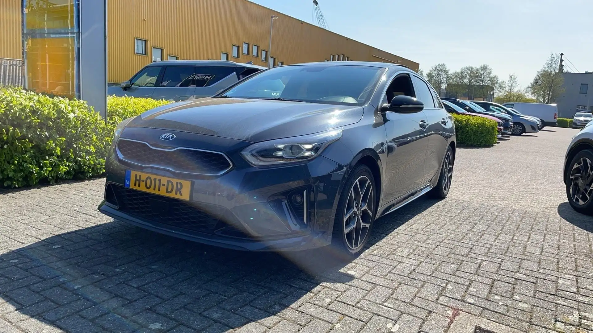 Kia ProCeed / pro_cee'd 1.4 T-GDI GT-Line Airco | LM velgen | Opendak | Na Grijs - 1