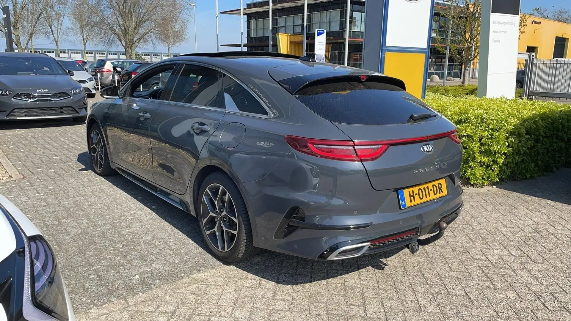 Kia ProCeed / pro_cee'd 1.4 T-GDI GT-Line Airco | LM velgen | Opendak | Na Grijs - 2