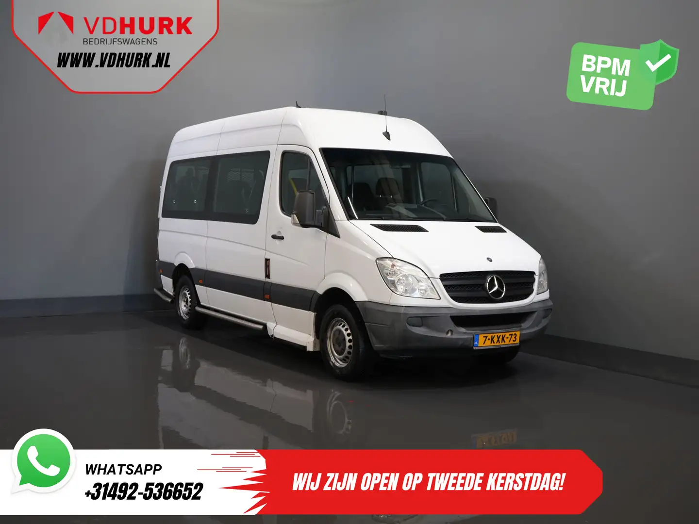 Mercedes-Benz Sprinter 313 2.2 CDI Aut. L2H2 € 10.648 Incl. BTW BPM VRIJ! Weiß - 1