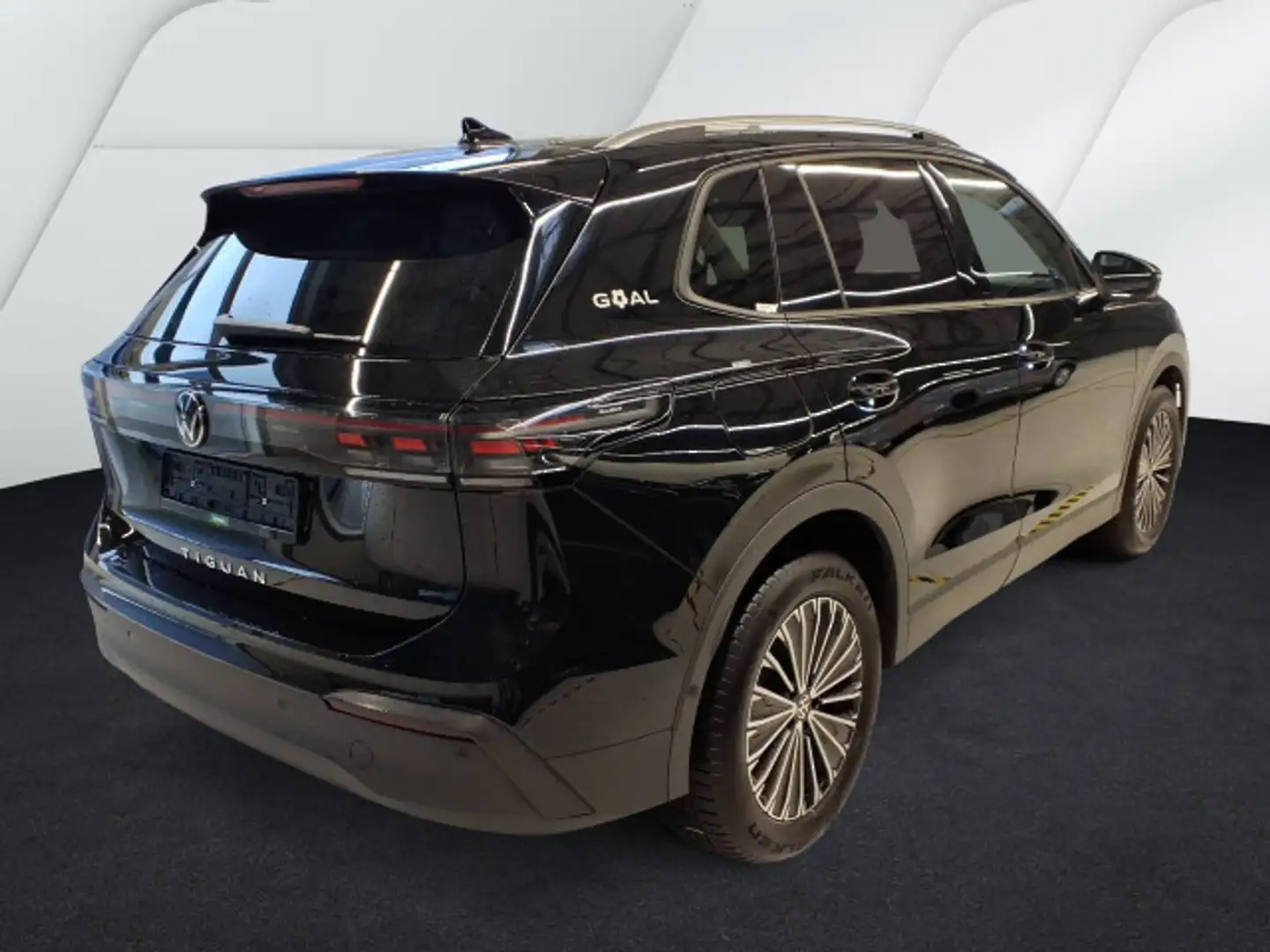 Volkswagen Tiguan 2.0 TDI DSG Goal Navi AHK Spurwechselassi Noir - 2