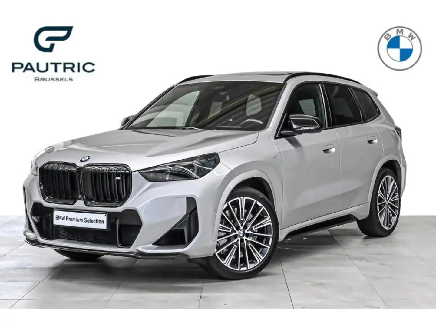 BMW X1 M35i-2ans/jaar garantie-NEW PRICE:86.919€ Grau - 1