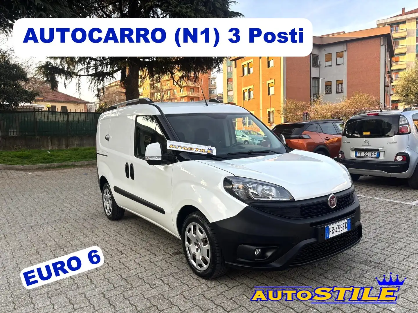 Fiat Doblo *3 POSTI 1.6 M-JET 16V 120 CV *CRUISE *NAVIGATORE Bianco - 1