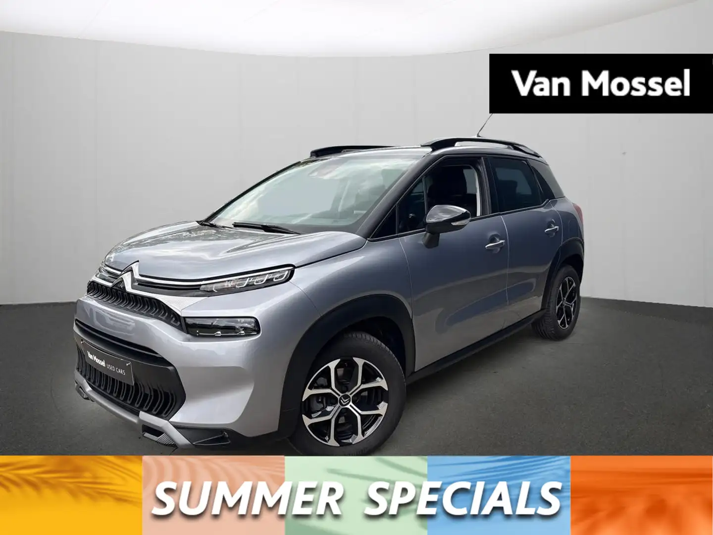 Citroen C3 Aircross 1.2 PureTech 130 S&S EAT6 Shine Zilver - 1