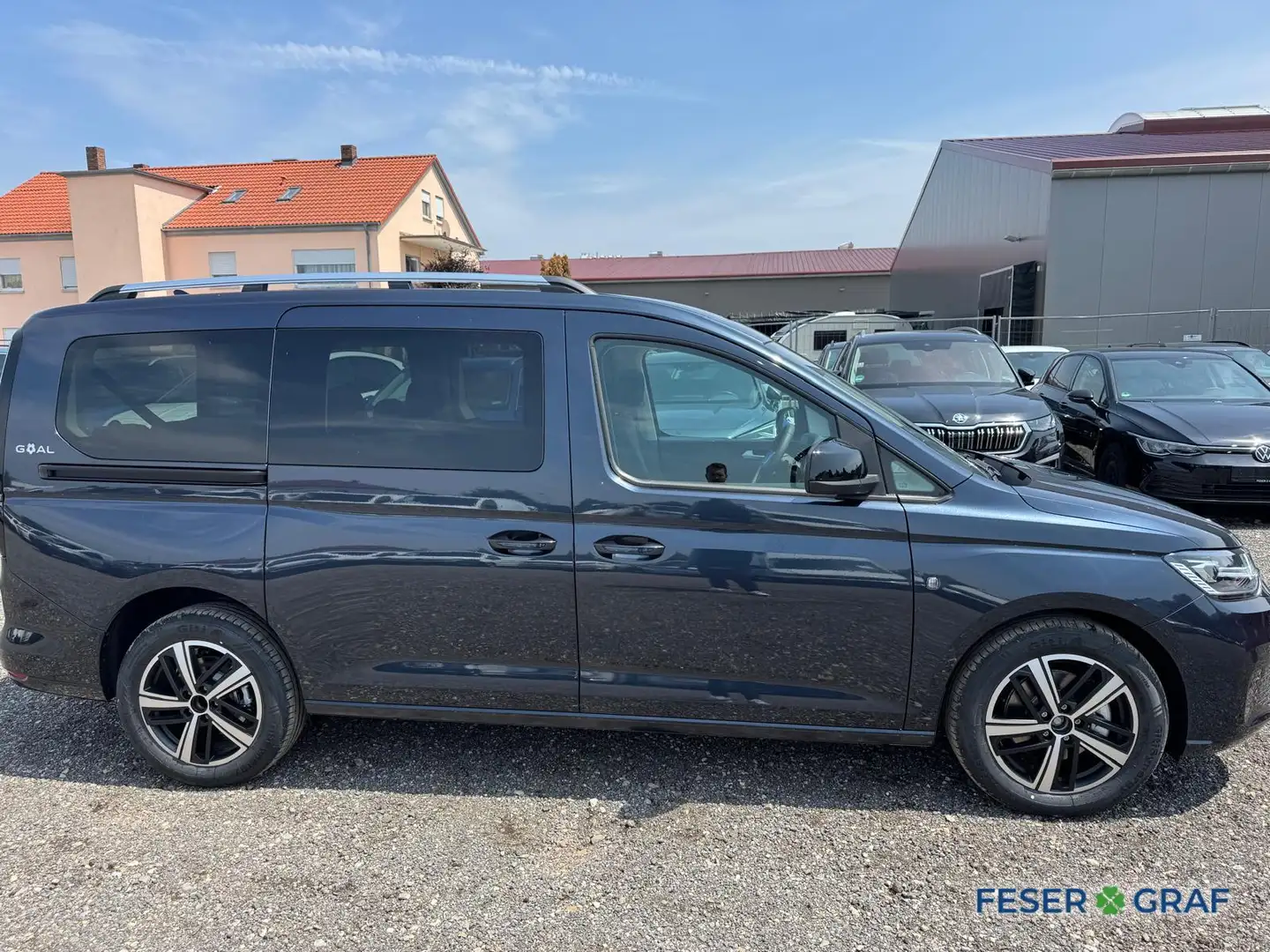 Volkswagen Caddy Life Maxi GOAL 7-Sitzer Motor: 1,5 l eHy Blau - 2