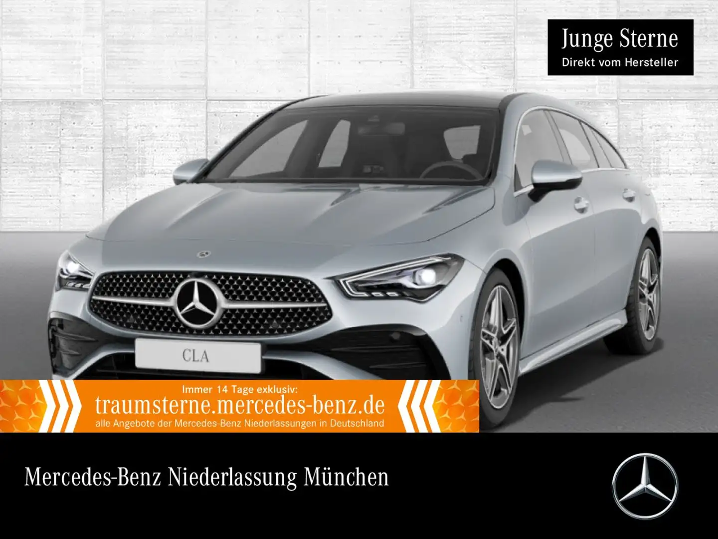Mercedes-Benz CLA 200 AMG+PANO+LED+KAMERA+TOTW+KEYLESS+7G Silber - 1