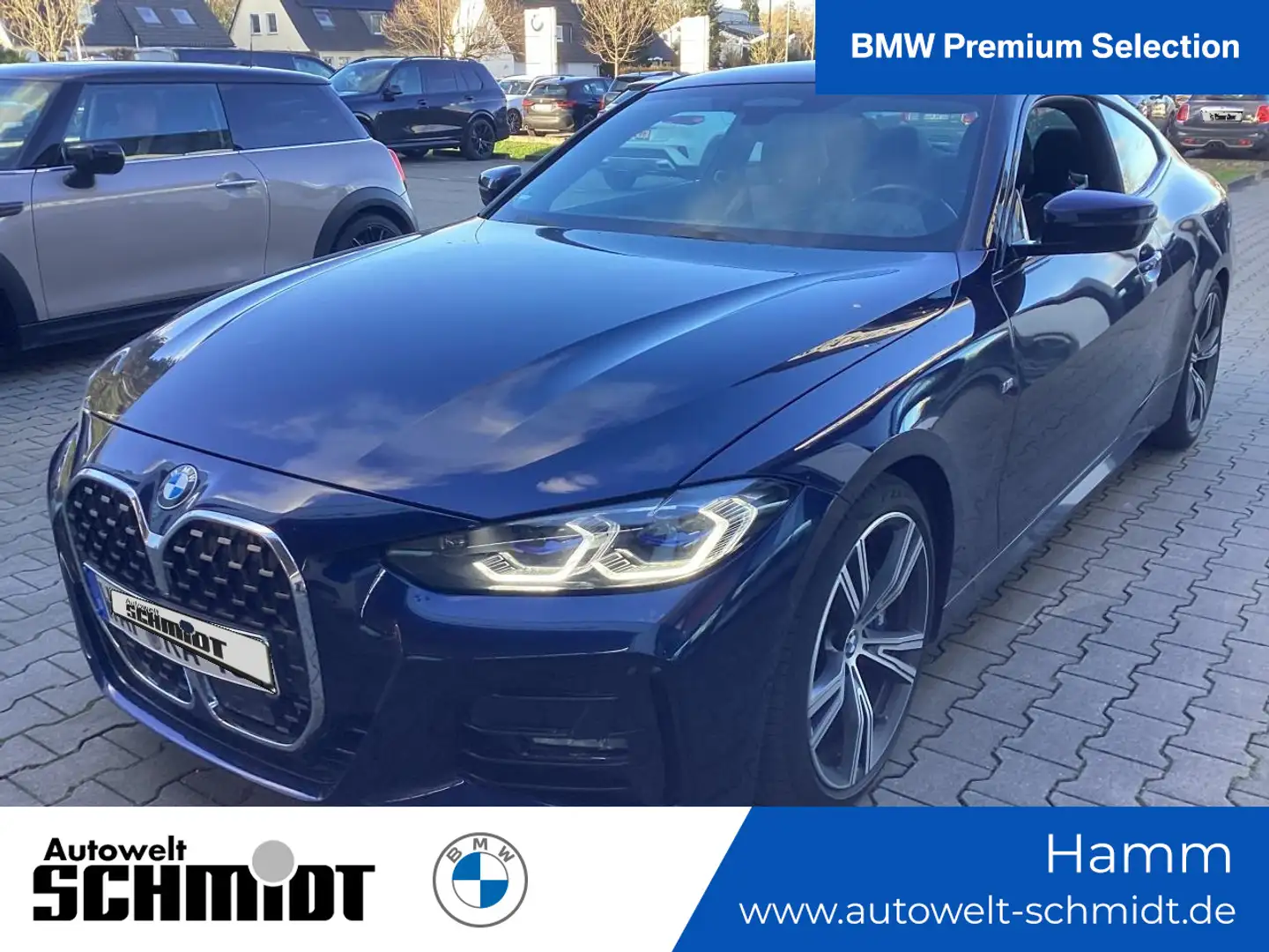 BMW 430 i Coupe M Sport + 2Jahre-BPS.-GARANTIE Blau - 1