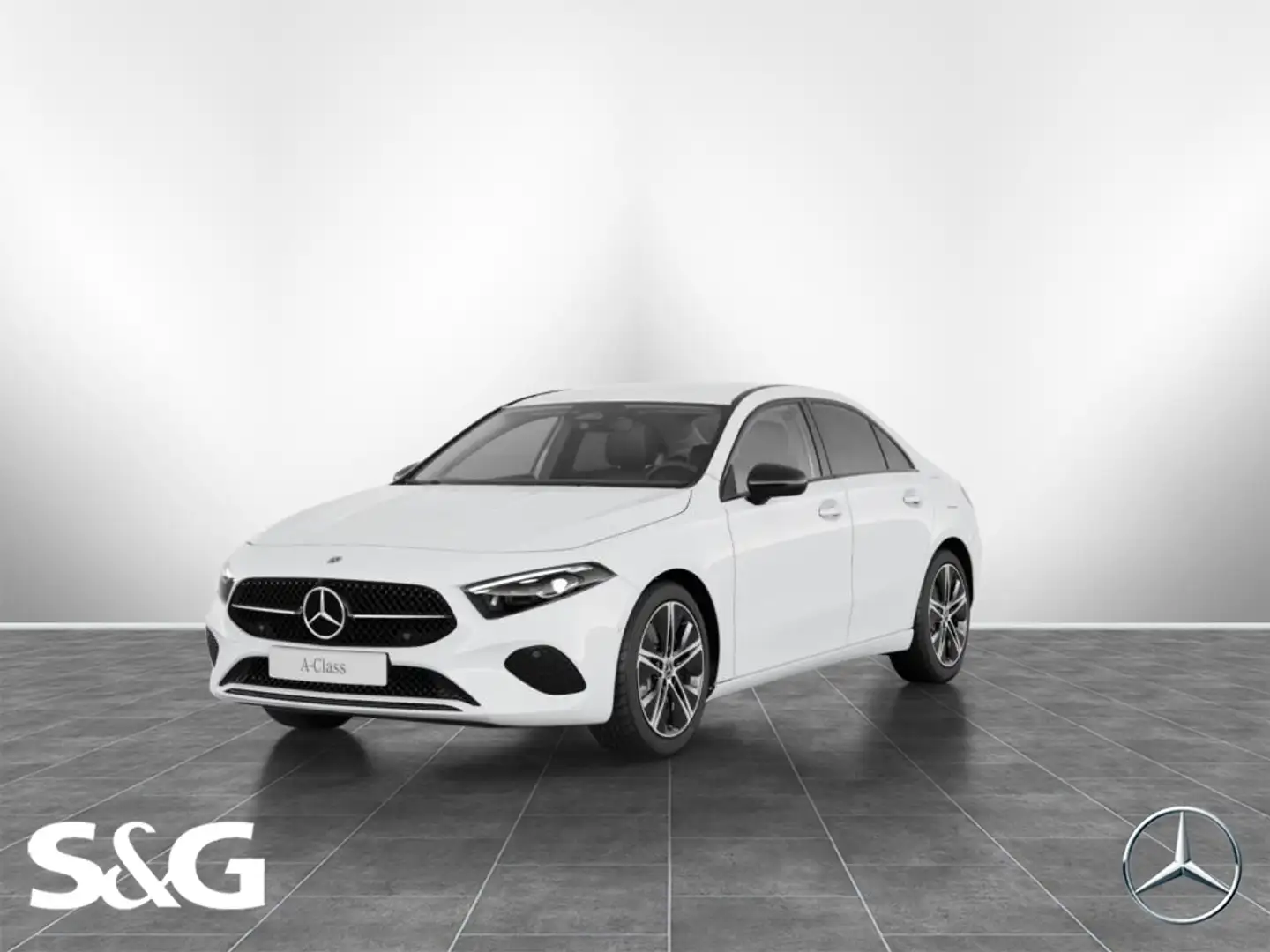 Mercedes-Benz A 250 e KAMERA+NIGHT PAKET+SPURHALTE+LED+18 ZOLL Weiß - 1