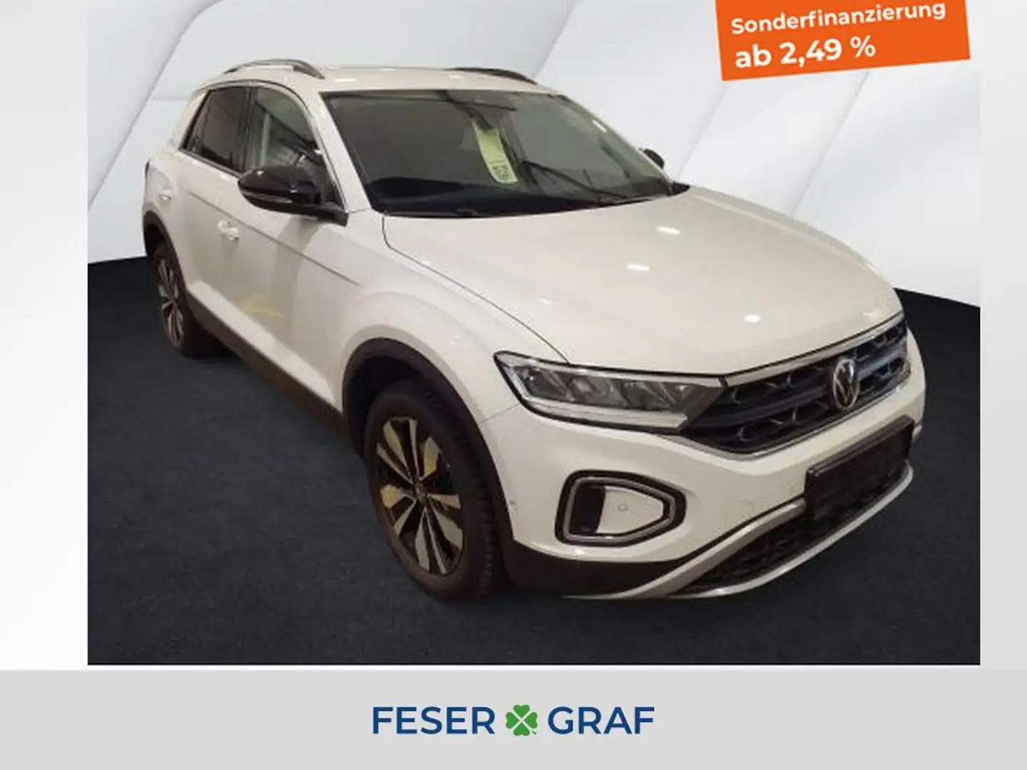 Volkswagen T-Roc GOAL 1.0l TSI 6-Gang NAVI Weiß - 1