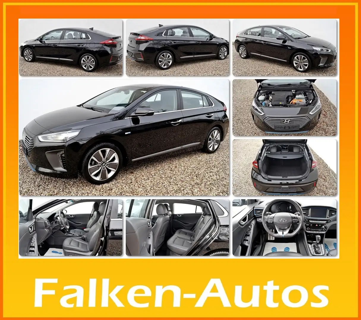 Hyundai IONIQ HYBRID PREMIUM -AUS ERSTBESITZ-*AUCH MIT GARANTIE* Schwarz - 1