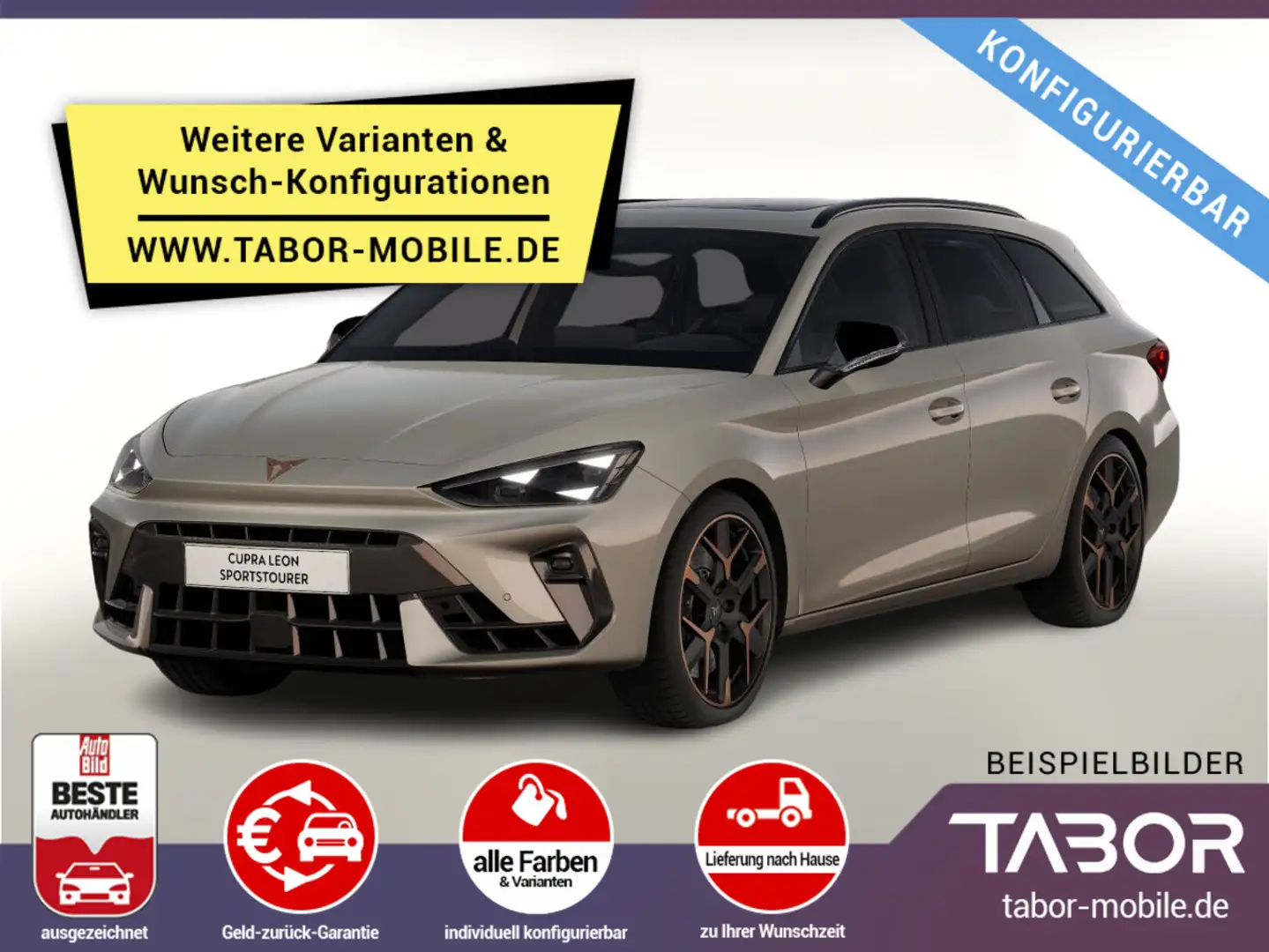CUPRA Leon Sportstourer VZ 2.0 TSI 333 4Drive LED Kam Blau - 1