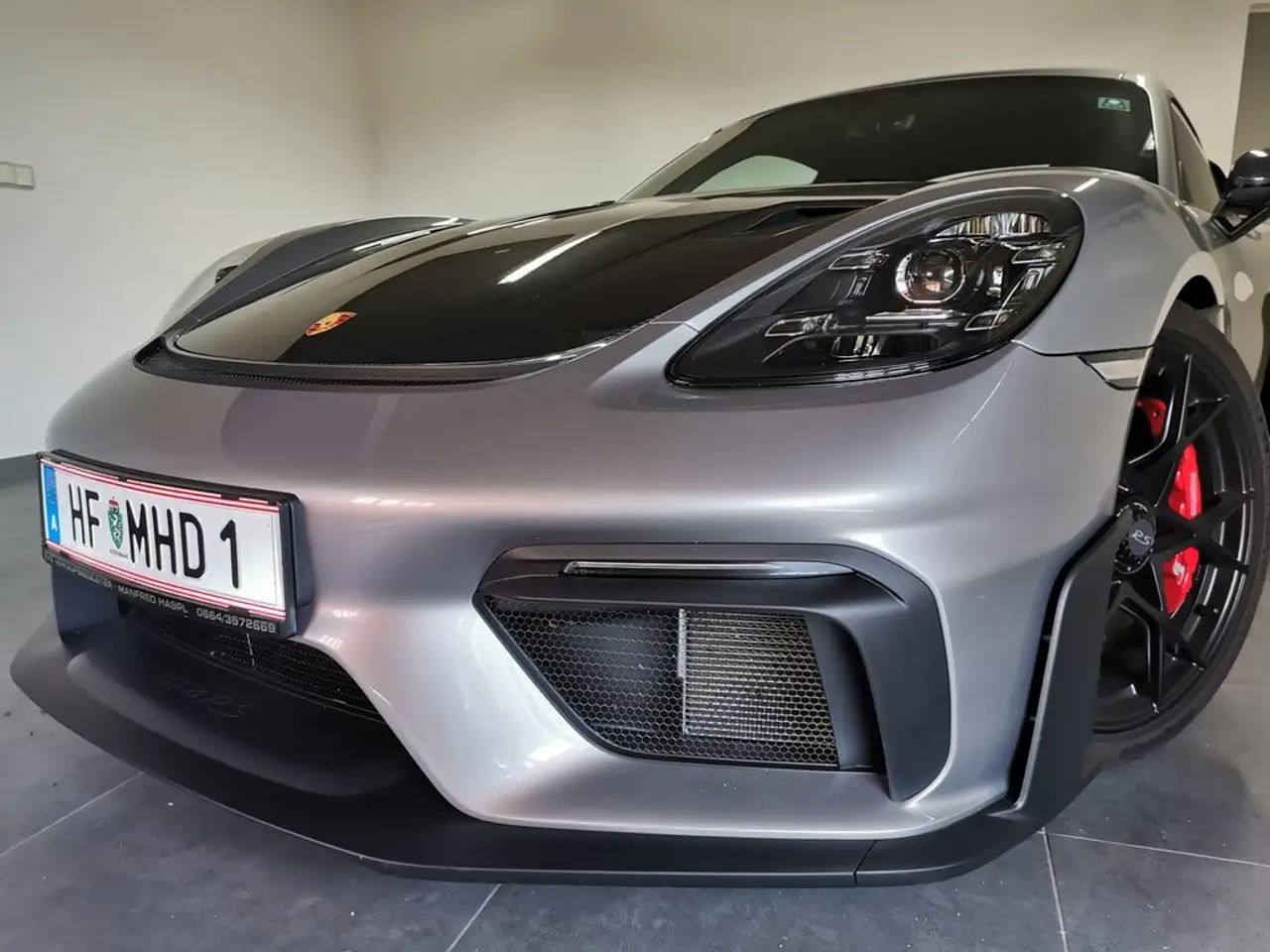 Porsche Cayman -GT4 RS Weissach Clubsport,LED schwarz,Approved