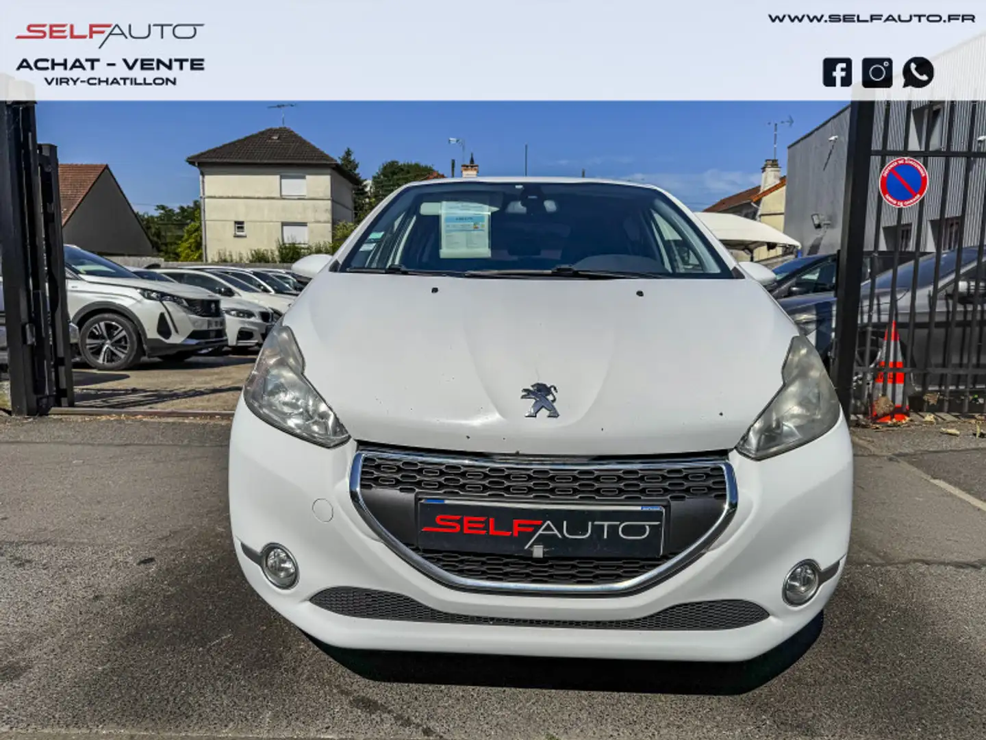 Peugeot 208 1.4 HDI FAP ACTIVE 5P Blanc - 2