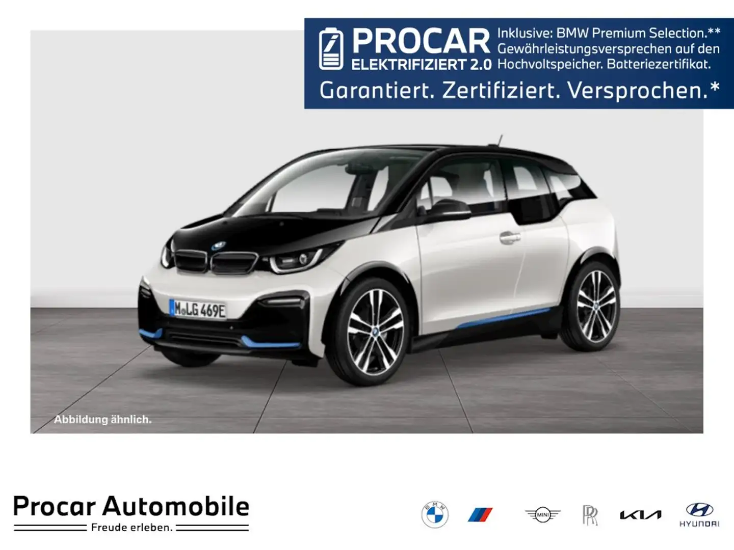 BMW i3 s 120 RFK NAVI Standh. LED PDC V+H DAB Klima Weiß - 1