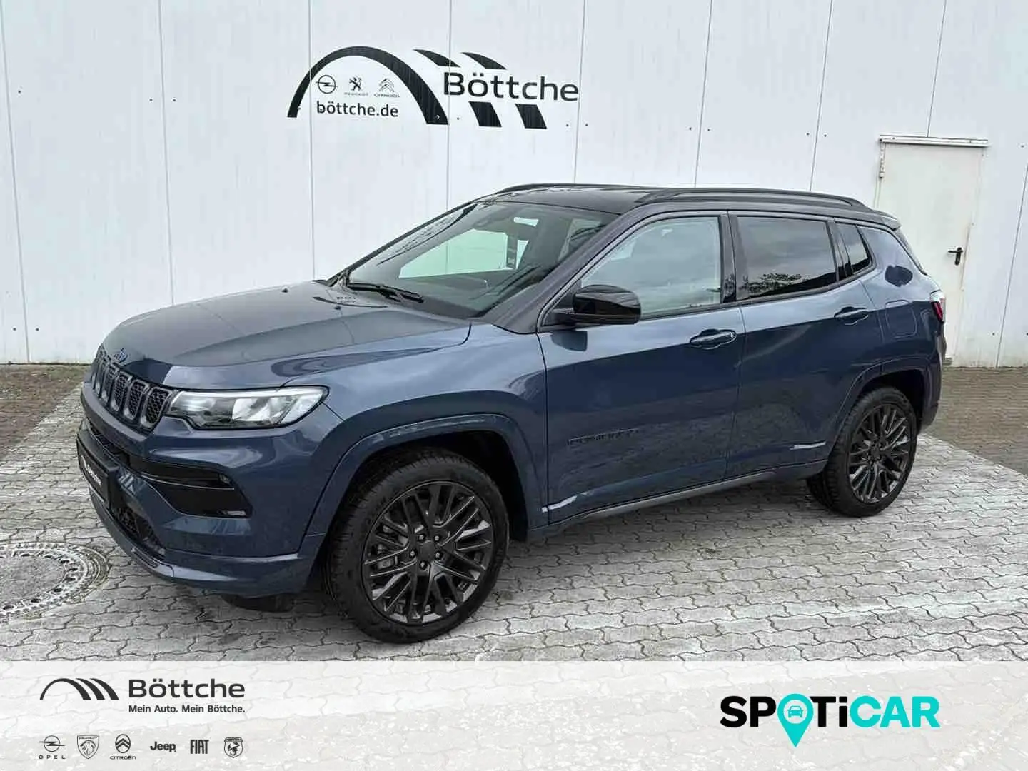 Jeep Compass S Plug-In Hybrid 4WD AT/LED/Navi/Shz/Kamera/Klimaa Blau - 1