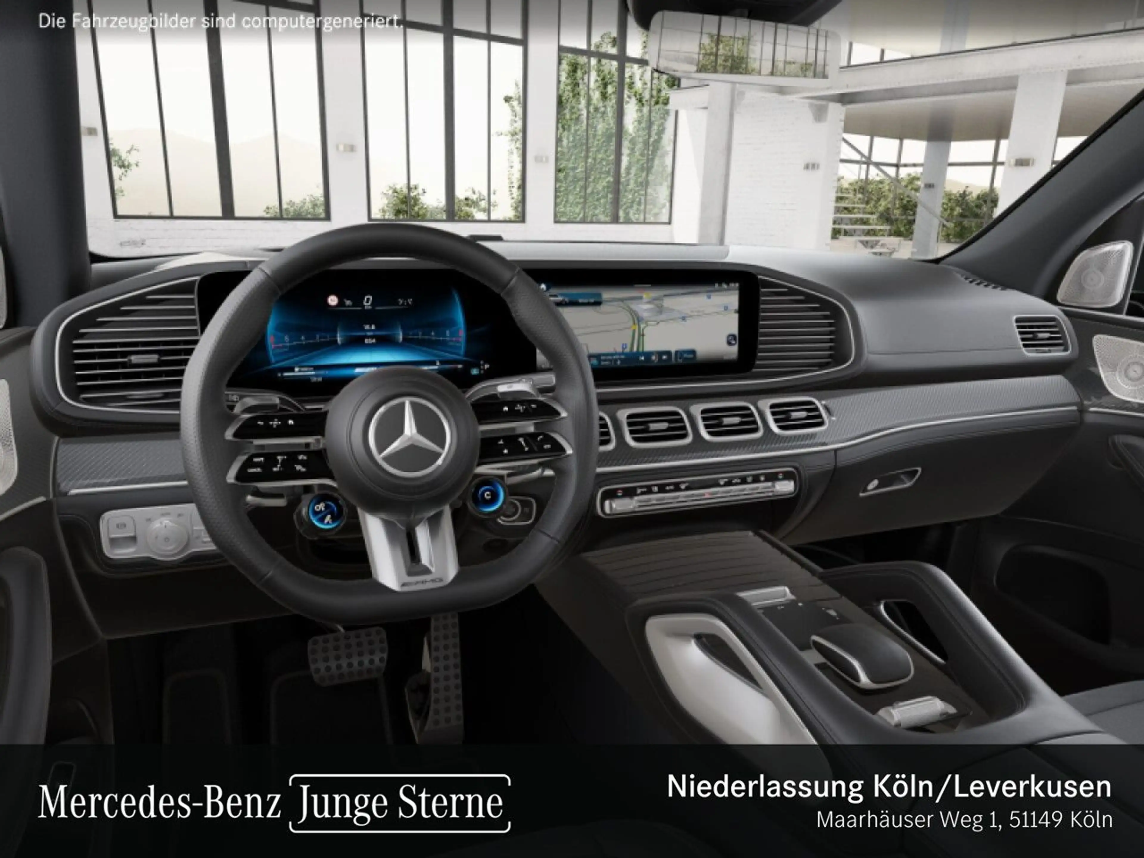 Mercedes-Benz GLS 63 AMG GLS 63 4M PANO+360+AHK+MULTIBEAM+STHZG+CARBON+HUD — photo 9
