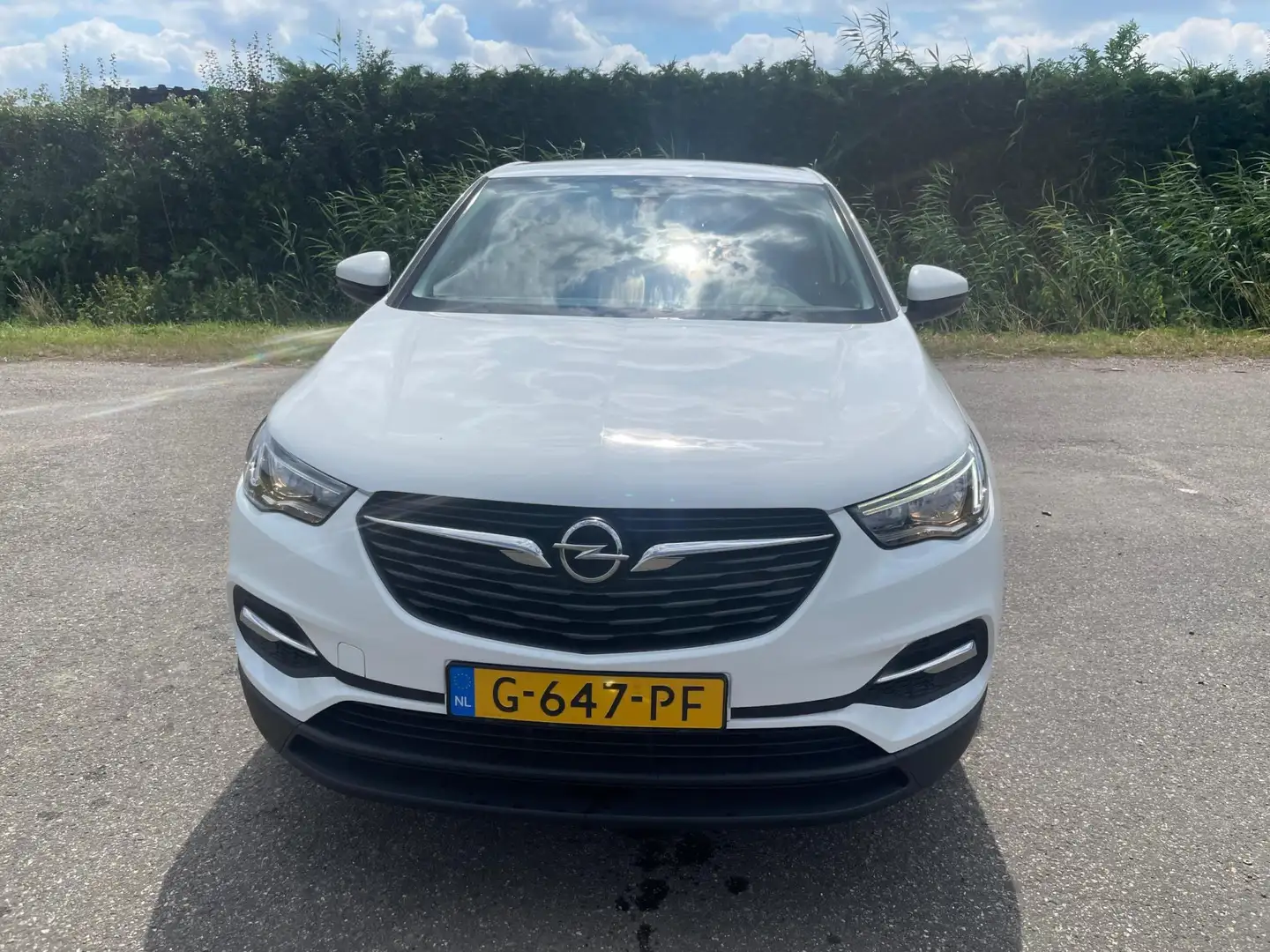 Opel Grandland X 1.2 Turbo Business Edition Blanc - 2